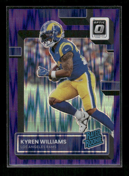 Kyren Williams - 2022 Donruss Optic - Purple Shock - Rated Rookie