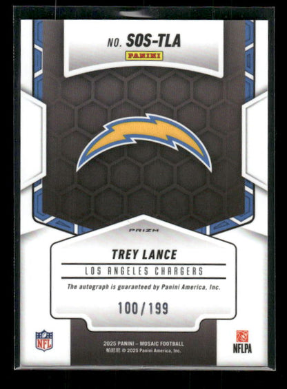 Trey Lance - 2025 Mosaic Football - Showtime Auto /199