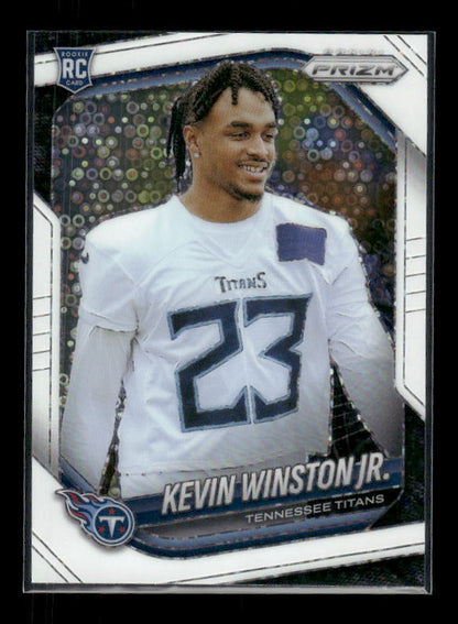 Kevin Winston Jr. - 2025 Prizm Football - White Disco - Rookie