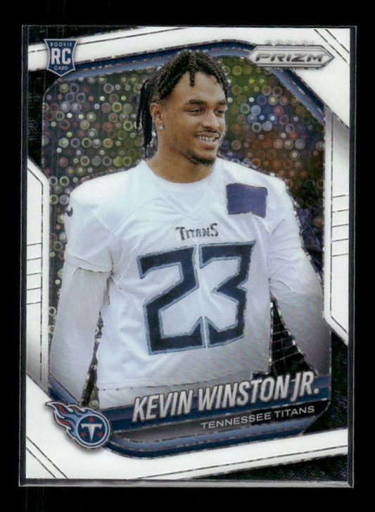 Kevin Winston Jr. - 2025 Prizm Football - White Disco - Rookie
