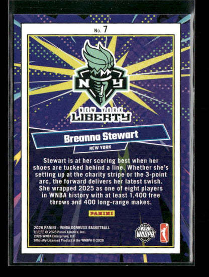 Breanna Stewart - 2026 Donruss WNBA - Net Marvels