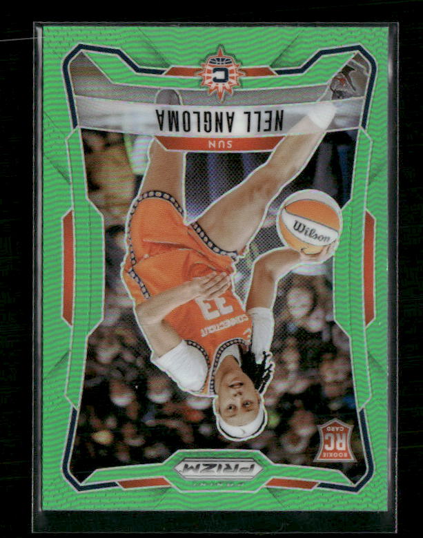 Nell Angloma - 2026 Prizm WNBA - Lime Green Prizm /225 - Rookie