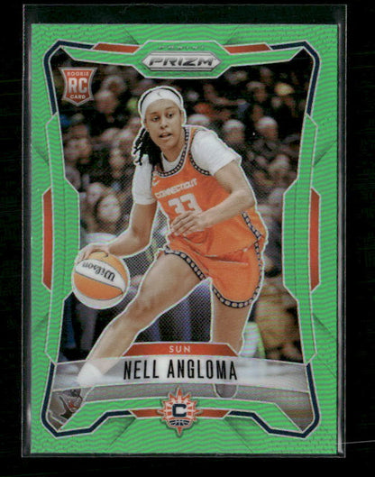Nell Angloma - 2026 Prizm WNBA - Lime Green Prizm /225 - Rookie