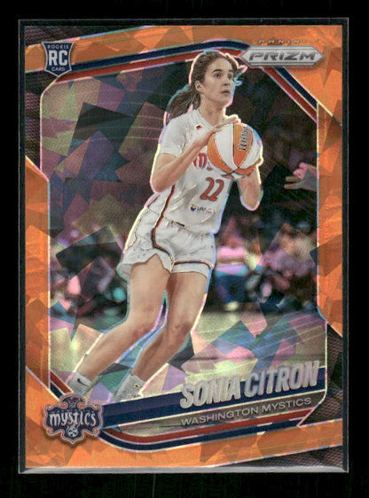 Sonia Citron - 2025 Prizm WNBA - Orange Ice - Rookie