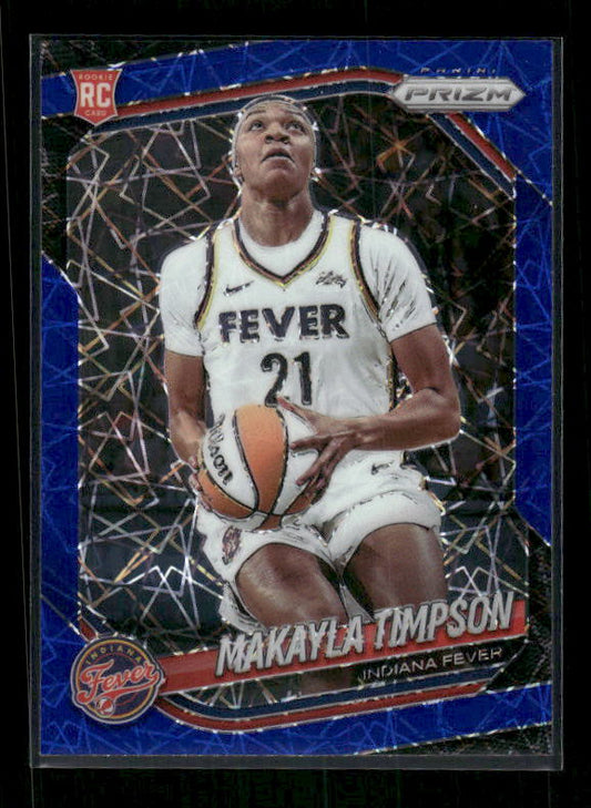 Makayla Timpson - 2025 Prizm WNBA - Blue Velocity - Rookie