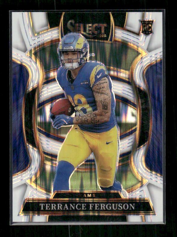Terrance Ferguson - 2025 Select Football - White Shock /799 - Rookie