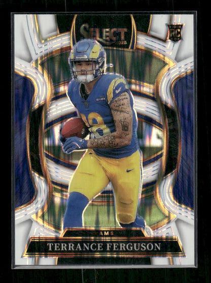 Terrance Ferguson - 2025 Select Football - White Shock /799 - Rookie