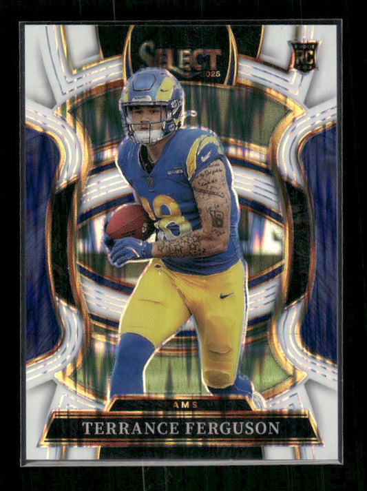Terrance Ferguson - 2025 Select Football - White Shock /799 - Rookie