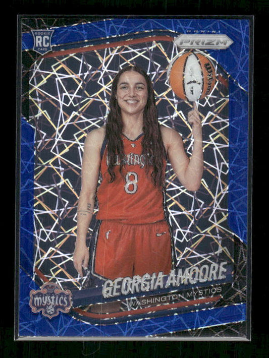 Georgia Amoore - 2025 Prizm WNBA - Blue Velocity - Rookie Variation