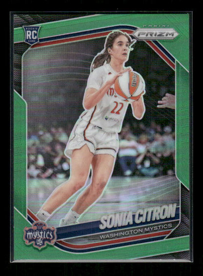 Sonia Citron - 2025 Prizm WNBA - Green Prizm - Rookie