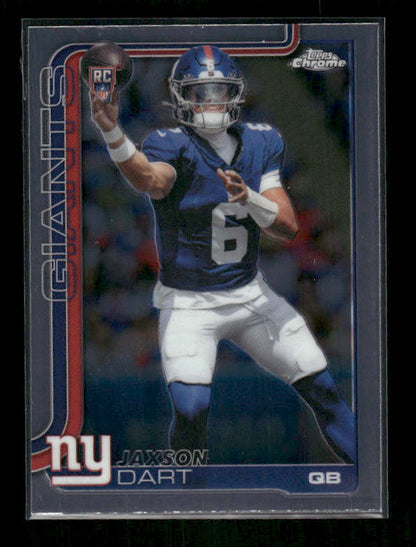 Jaxson Dart - 2025 Topps Chrome Football - Rookie