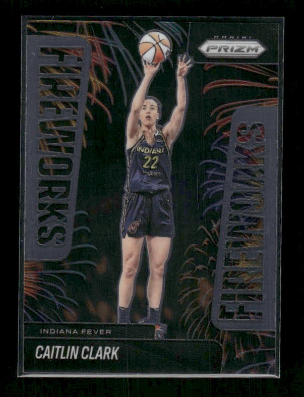 Caitlin Clark - 2025 Prizm WNBA - Fireworks