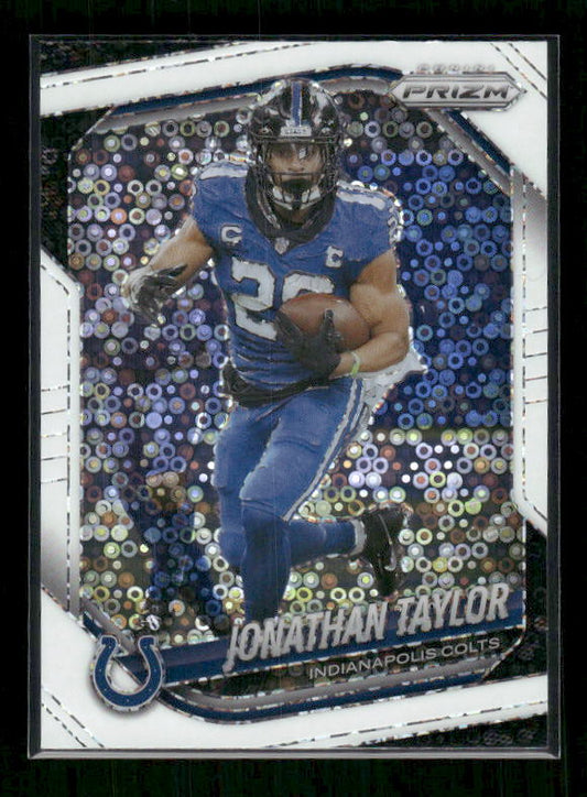 Jonathan Taylor - 2025 Prizm Football - White Disco
