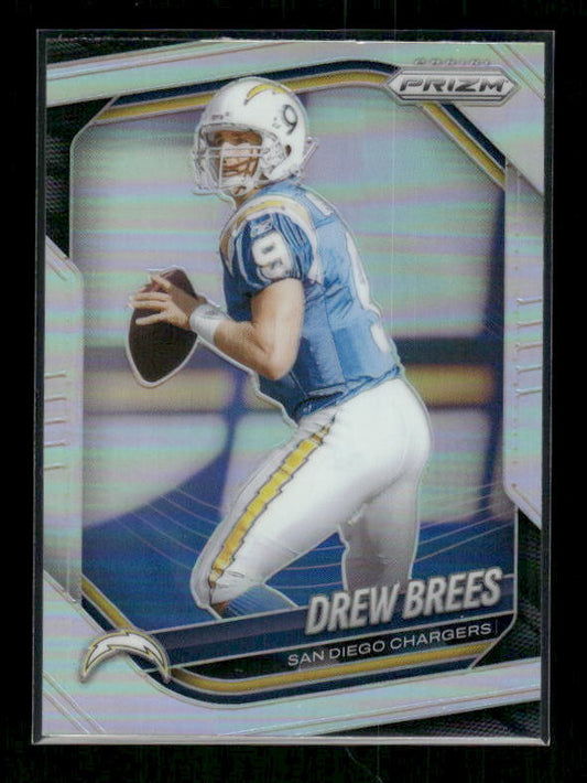 Drew Brees - 2025 Prizm Football - Silver Prizm
