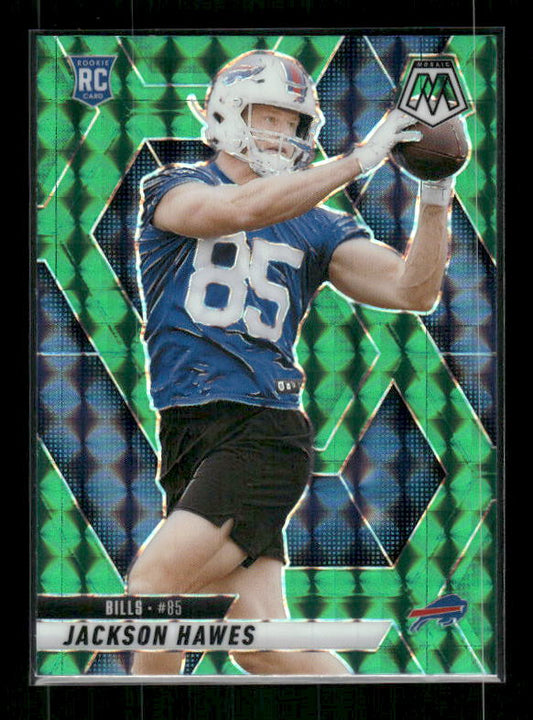 Jackson Hawes - 2025 Mosaic Football - Green Mosaic - Rookie