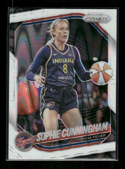 Sophie Cunningham - 2025 Prizm WNBA - White Seismic