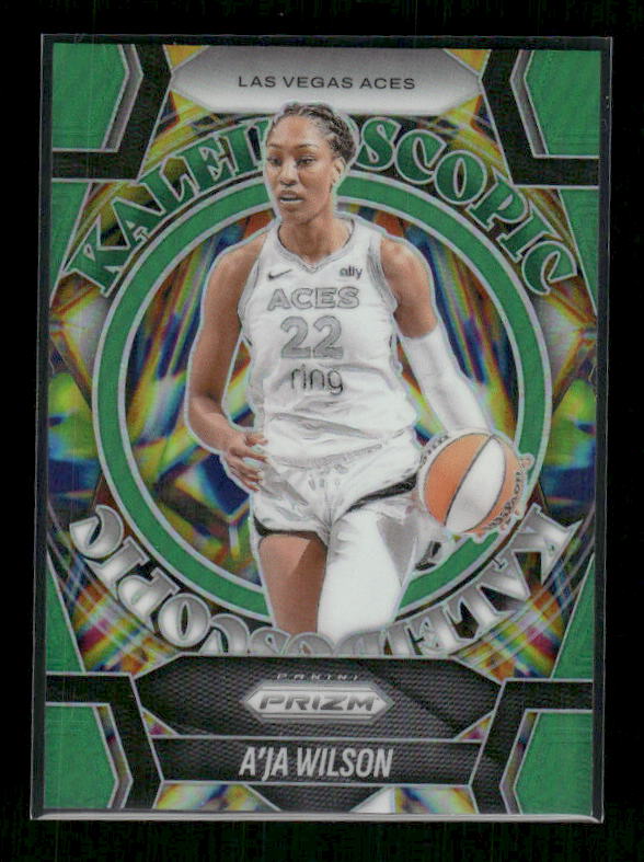 A'Ja Wilson - 2025 Prizm WNBA - Green Kaleidoscopic