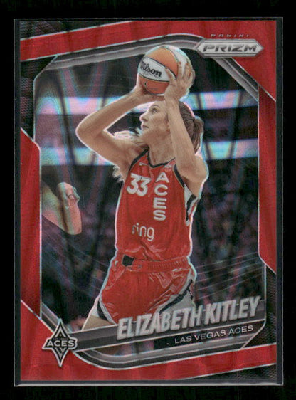 Elizabeth Kitley - 2025 Prizm WNBA - Red Seismic /249