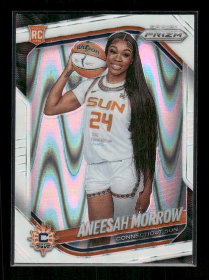 Aneesah Morrow - 2025 Prizm WNBA - White Seismic - Rookie Variation
