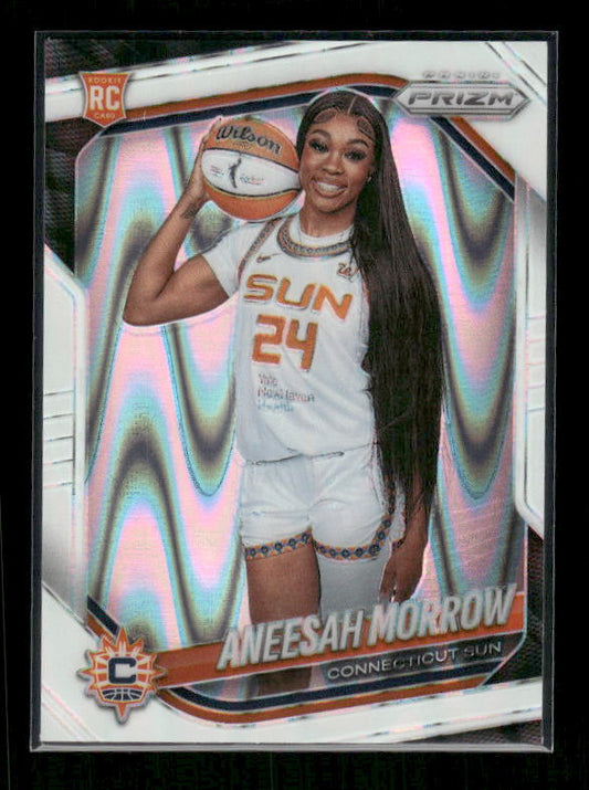 Aneesah Morrow - 2025 Prizm WNBA - White Seismic - Rookie Variation