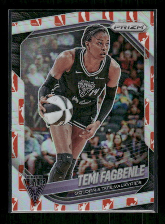 Temi Fagbenle - 2025 Prizm WNBA - WNBA Logo Prizm