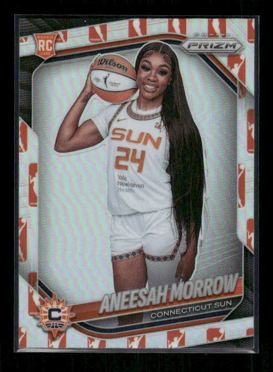 Aneesah Morrow - 2025 Prizm WNBA - WNBA Logo Prizm - Rookie Variation