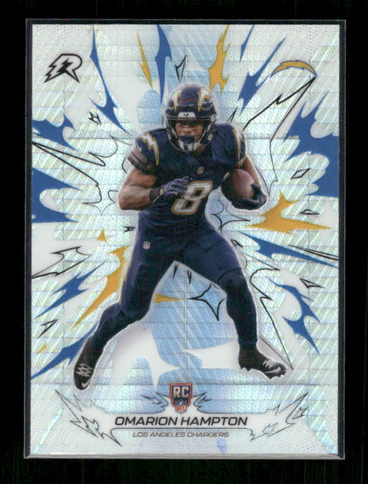 Omarion Hampton - 2025 Resurgence Football - Prism - Rookie