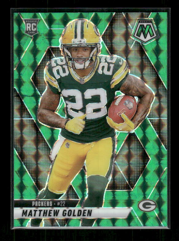 Matthew Golden - 2025 Mosaic Football - Green Mosaic - Rookie