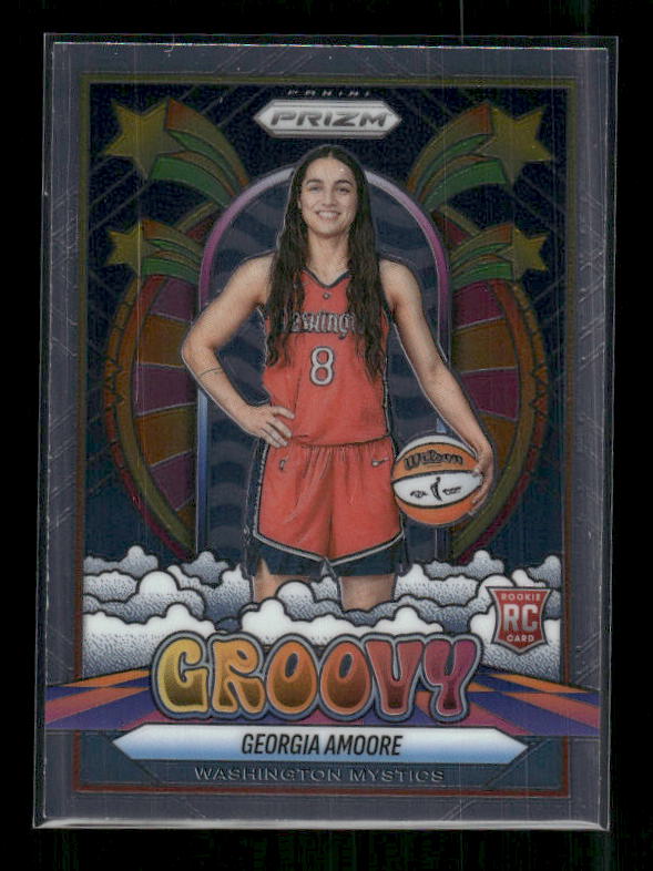Georgia Amoore - 2025 Prizm WNBA - Groovy - Rookie