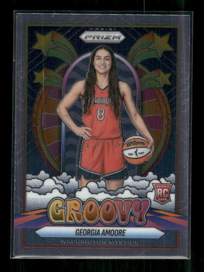 Georgia Amoore - 2025 Prizm WNBA - Groovy - Rookie