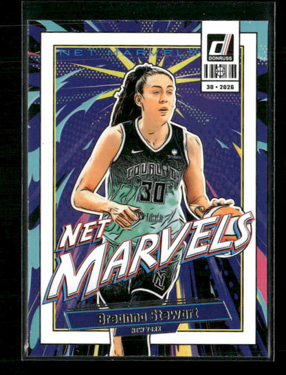 Breanna Stewart - 2026 Donruss WNBA - Net Marvels