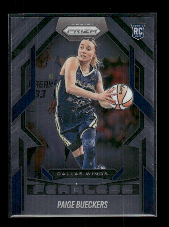 Paige Bueckers - 2025 Prizm WNBA - Fearless - Rookie