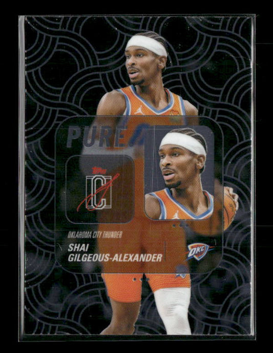 Shai Gilgeous Alexander - 2025/26 Topps Signature Class Basketball - Pure