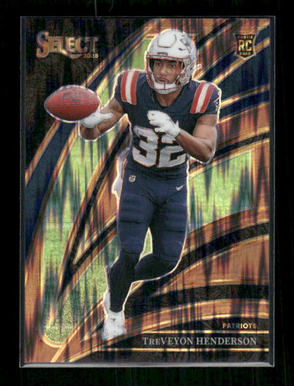 TreVeyon Henderson - 2025 Select Football - Club Copper Shock /899 - Rookie
