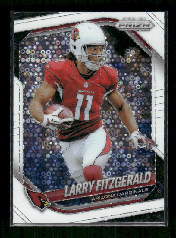 Larry Fitzgerald - 2025 Prizm Football - White Disco