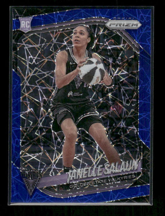 Janelle Salaun - 2025 Prizm WNBA - Blue Velocity - Rookie