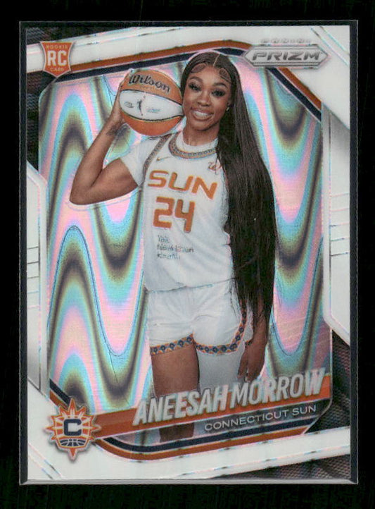 Aneesah Morrow - 2025 Prizm WNBA - White Seismic - Rookie Variation