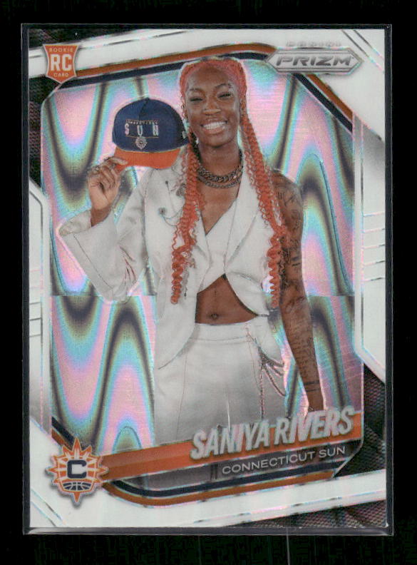 Saniya Rivers - 2025 Prizm WNBA - White Seismic - Rookie Variation