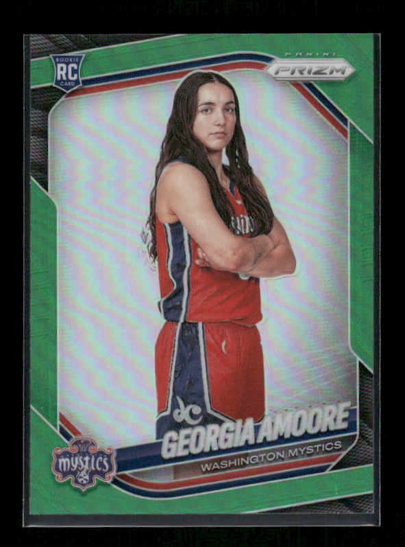 Georgia Amoore - 2025 Prizm WNBA - Green Prizm - Rookie