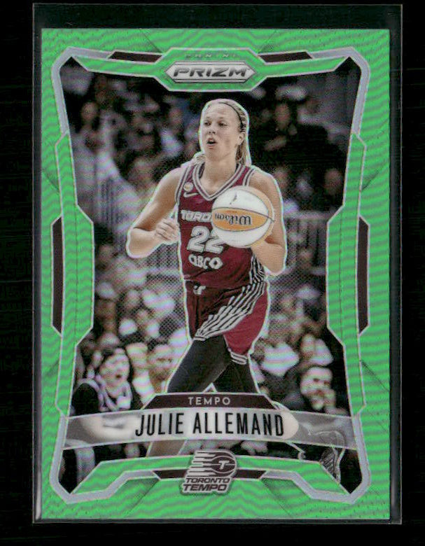 Julie Allemand - 2026 Prizm WNBA - Lime Green Prizm /225