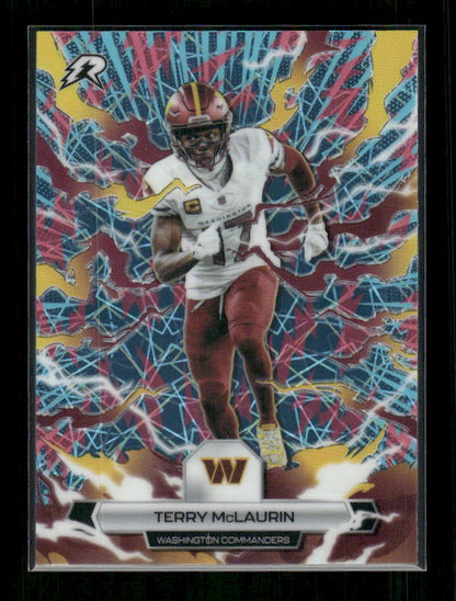 Terry McLaurin - 2025 Resurgence Football - Sky Blue & Pink Shock