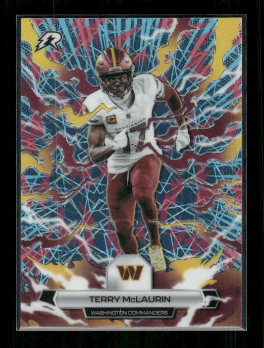 Terry McLaurin - 2025 Resurgence Football - Sky Blue & Pink Shock