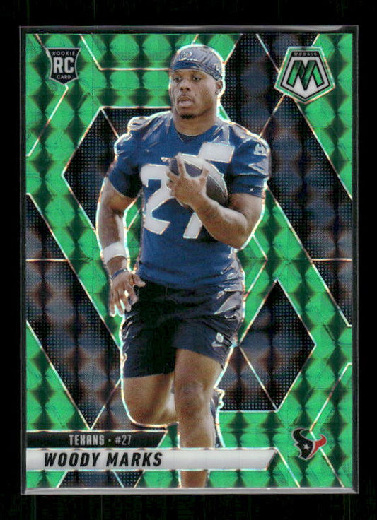 Woody Marks - 2025 Mosaic Football - Green Mosaic - Rookie