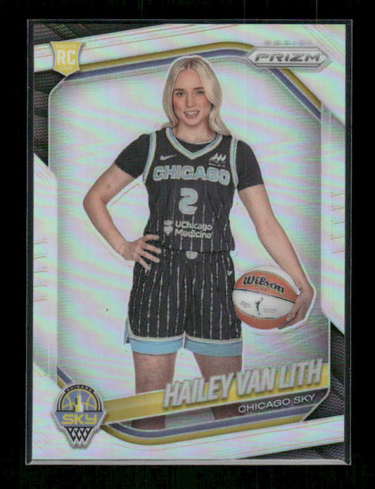 Hailey Van Lith - 2025 Prizm WNBA - Silver Prizm - Rookie Variation