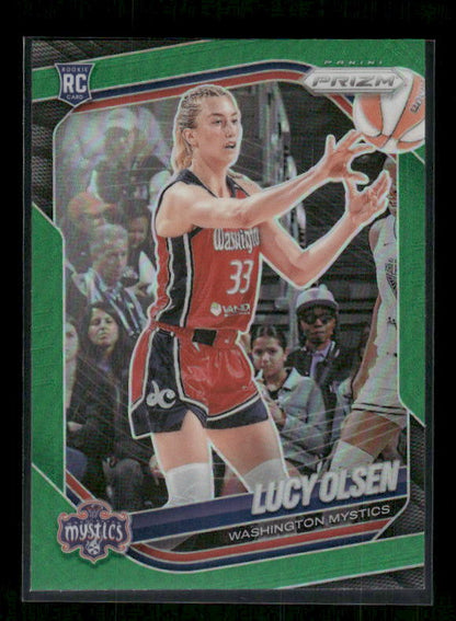 Lucy Olsen - 2025 Prizm WNBA - Green Prizm - Rookie
