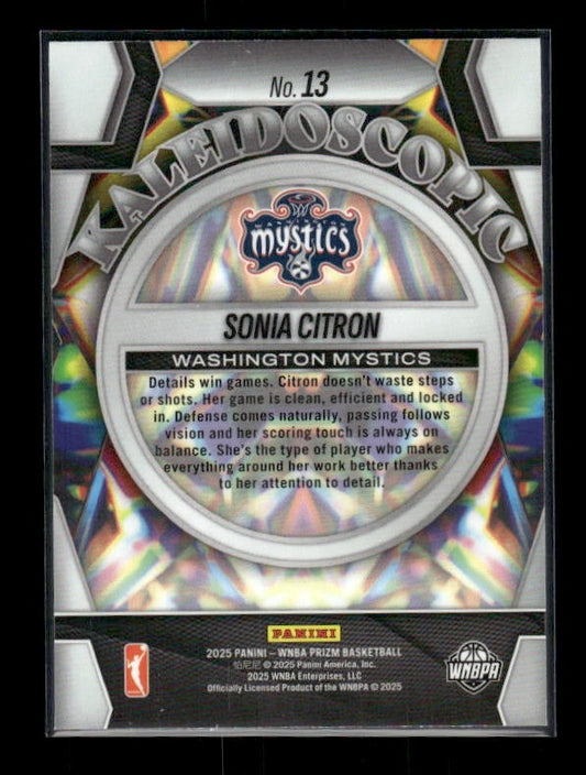 Sonia Citron - 2025 Prizm WNBA - Kaleidoscopic - Rookie
