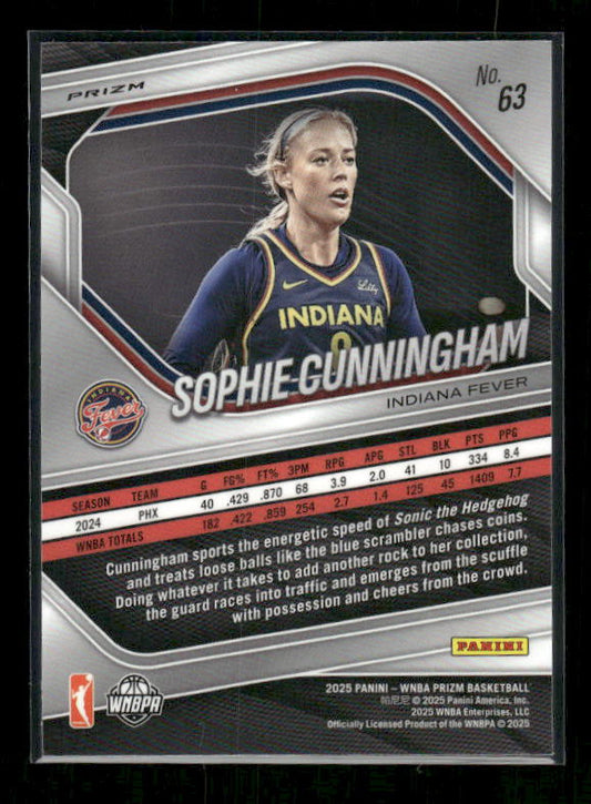 Sophie Cunningham - 2025 Prizm WNBA - Silver Prizm