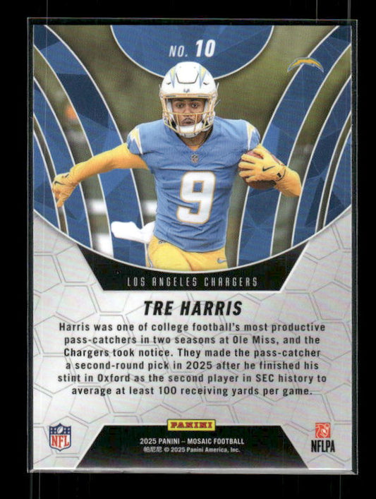 Tre Harris - 2025 Mosaic Football - Elevate - Rookie