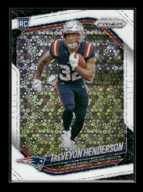 TreVeyon Henderson - 2025 Prizm Football - White Disco - Rookie
