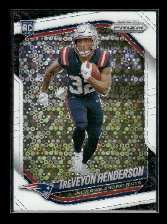 TreVeyon Henderson - 2025 Prizm Football - White Disco - Rookie